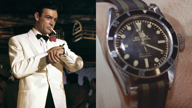 James Bond's original Rolex from Dr. No